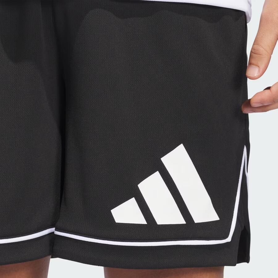 Adidas Basketball Badge of Sport Short Zwart- Heren Zwart