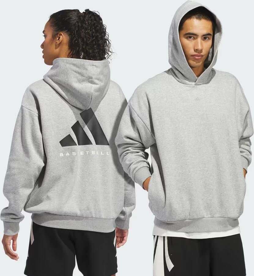 Adidas Basketball Fleece Hoodie (Uniseks)