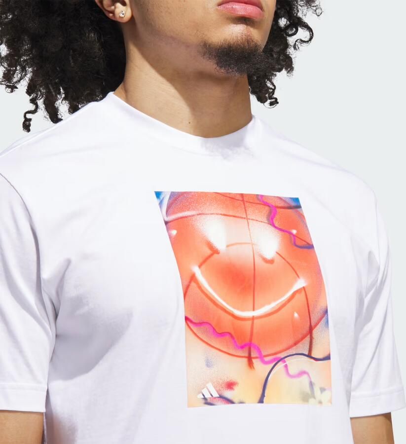 Adidas Basketball Is Happiness Graphic T-Shirt - Foto 3