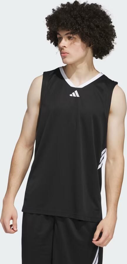 Adidas Basketball Legends Tanktop Zwart- Heren Zwart - Foto 6