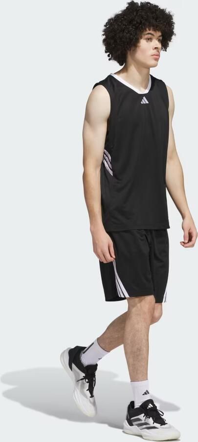 Adidas Basketball Legends Tanktop Zwart- Heren Zwart - Foto 4