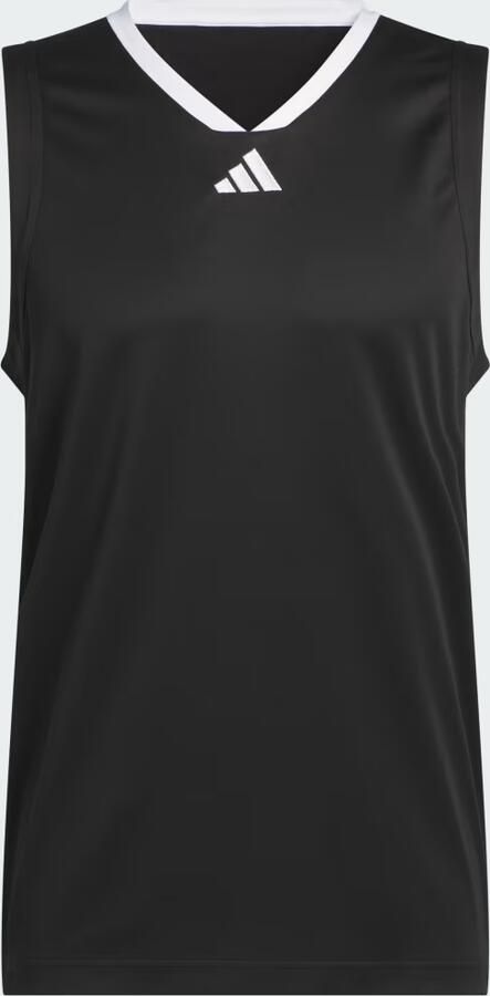 Adidas Basketball Legends Tanktop Zwart- Heren Zwart - Foto 3