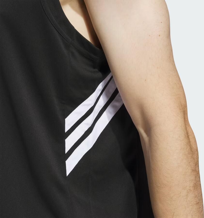 Adidas Basketball Legends Tanktop Zwart- Heren Zwart - Foto 2