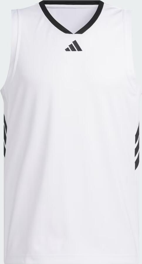 Adidas Basketball Legends Tanktop Wit- Heren Wit - Foto 4