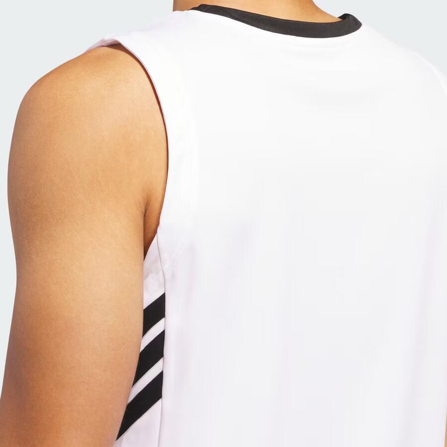 Adidas Basketball Legends Tanktop Wit- Heren Wit