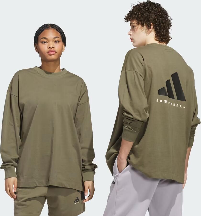 Adidas Basketball Longsleeve (Uniseks) - Foto 2