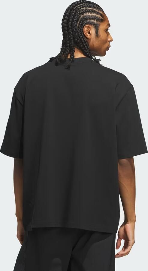 Adidas BASKETBALL SINGLE JERSEY T-SHIRT - Foto 5