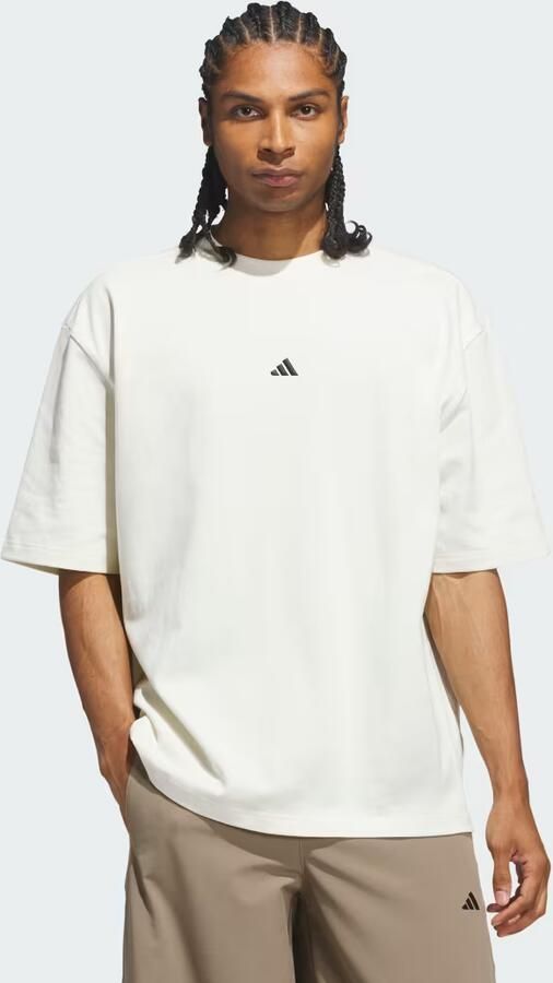 Adidas BASKETBALL SINGLE JERSEY T-SHIRT - Foto 5