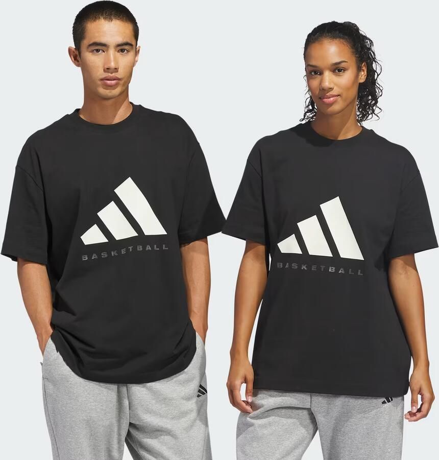 Adidas Basketball T-shirt (Uniseks)