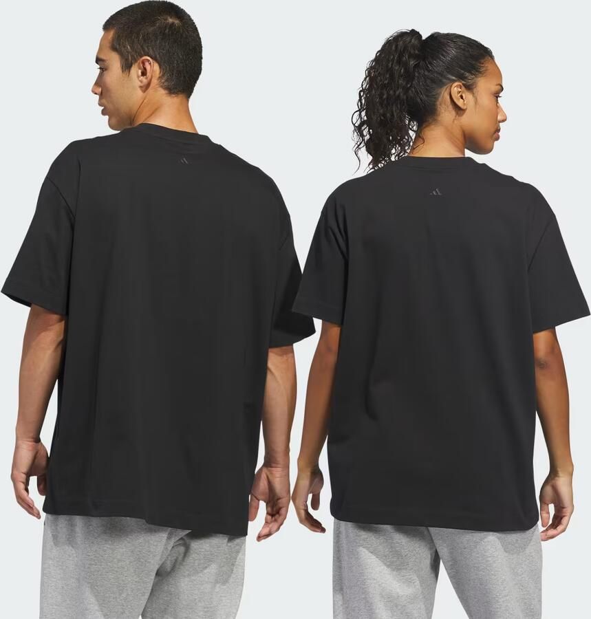 Adidas Basketball T-shirt (Uniseks) - Foto 2