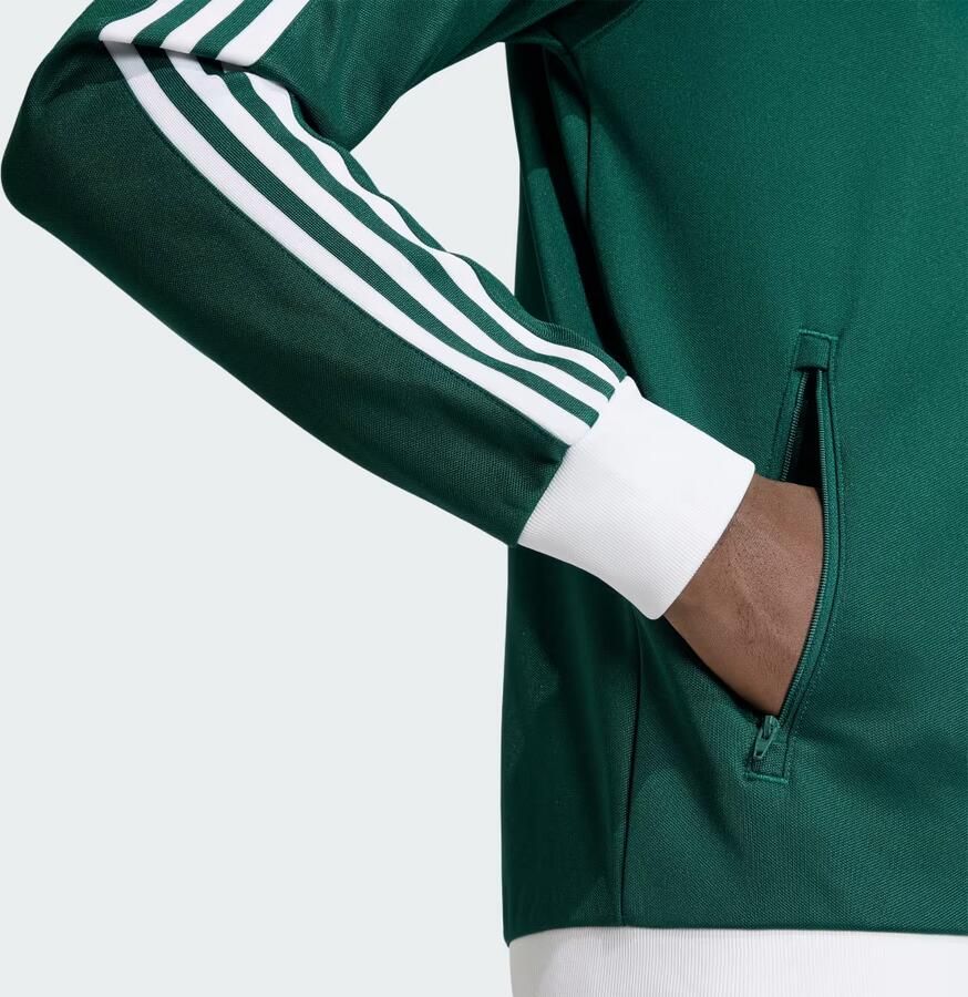 Adidas Originals slim fit sweatjack van katoenmix - Foto 3