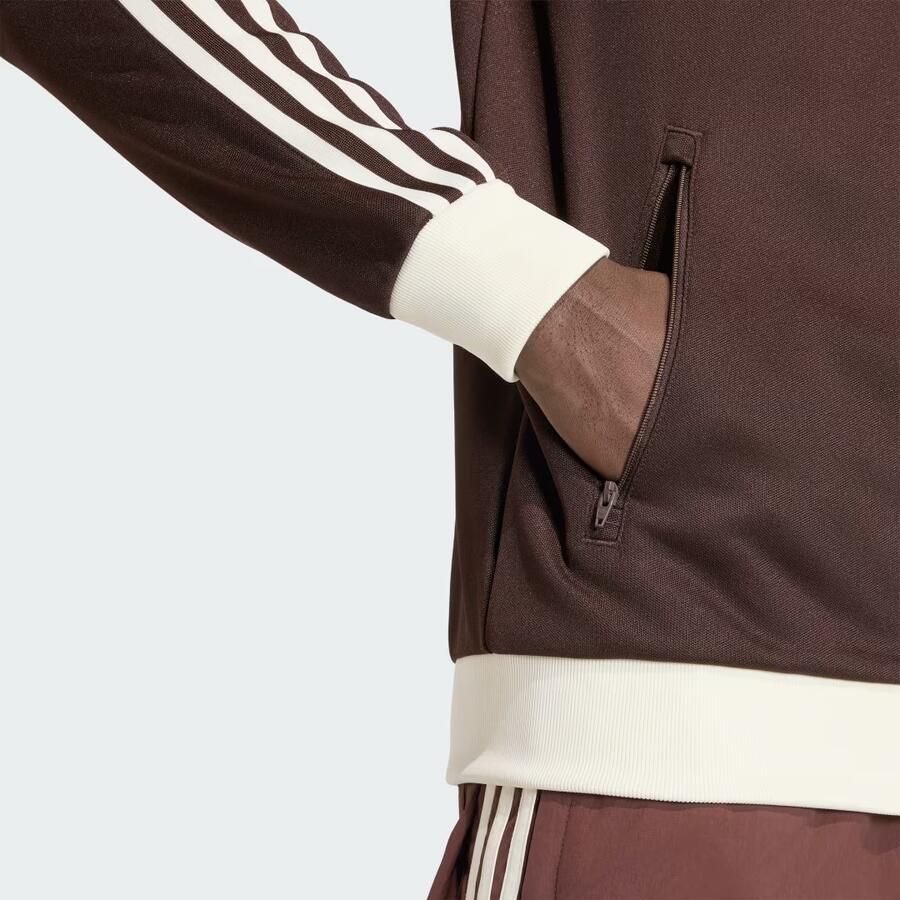 Adidas Originals slim fit trainingsjack met opstaande kraag - Foto 3
