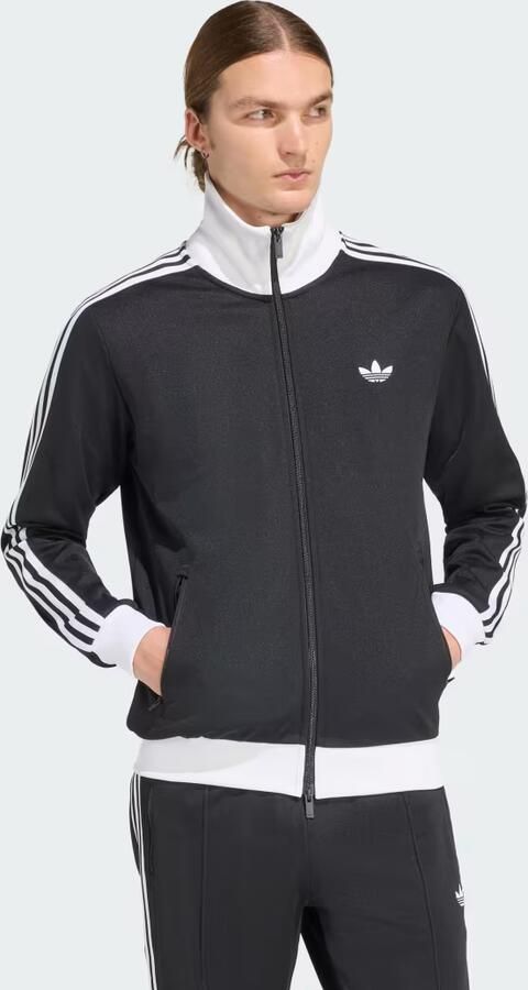 Adidas Originals Regular fit trainingsjack met opstaande kraag model 'Classic' - Foto 3