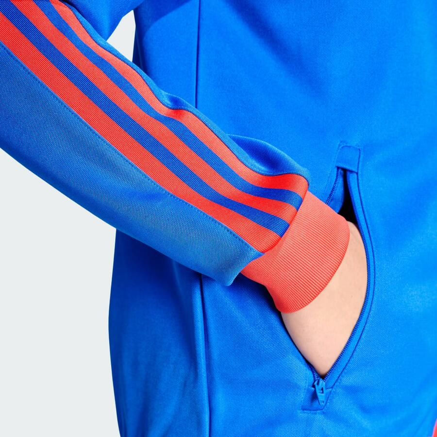 Adidas Originals slim fit trainingsjack met logo-applicatie