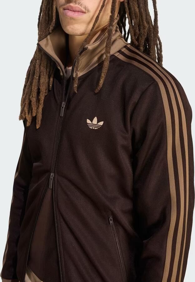 Adidas Originals regular fit sweatjack van katoenmix model 'BECKENBAUER TT' - Foto 4