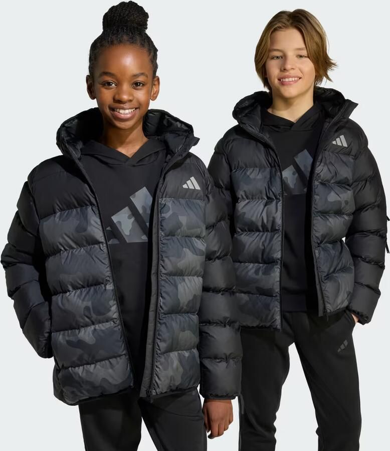 Adidas Bedrukt Jack met Synthetisch Dons Kids