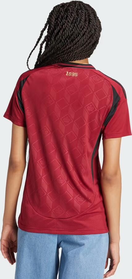 Adidas België 24 Thuisshirt Bordeaux- Dames Bordeaux - Foto 4
