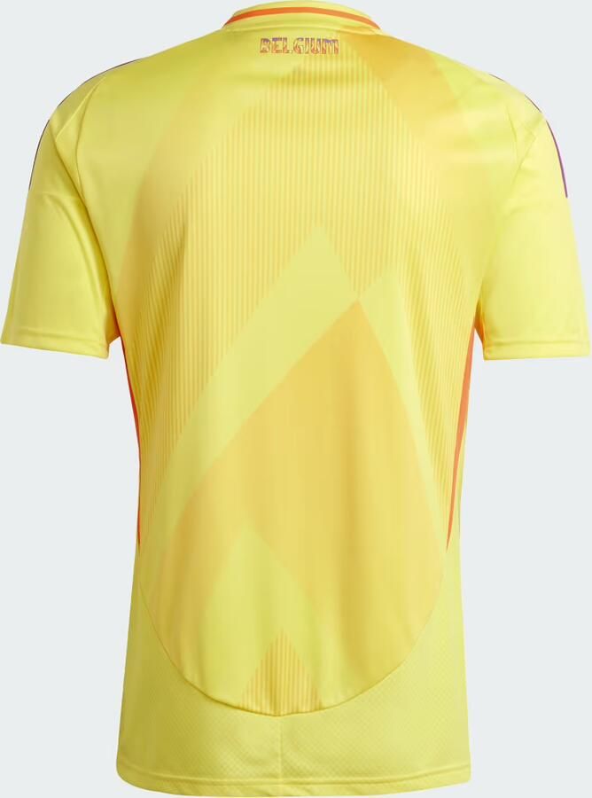 Adidas België 25 (Vrouwenelftal) Uitshirt Geel- Heren Geel - Foto 2