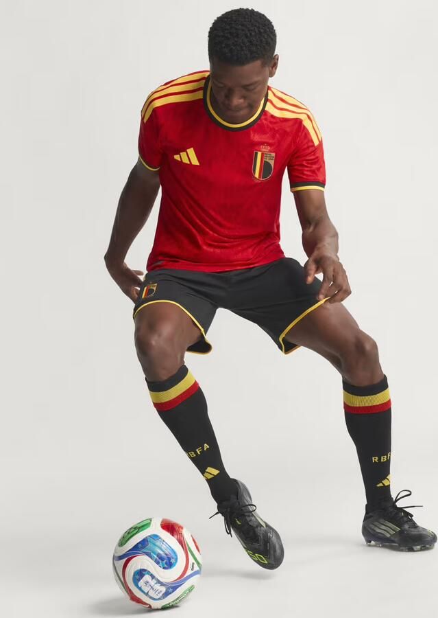 Adidas België 26 Authentiek Thuisshirt - Foto 4