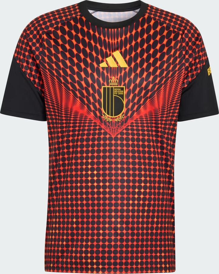 Adidas Belgium 2026 Pre Match Shirt Zwart- Heren Zwart