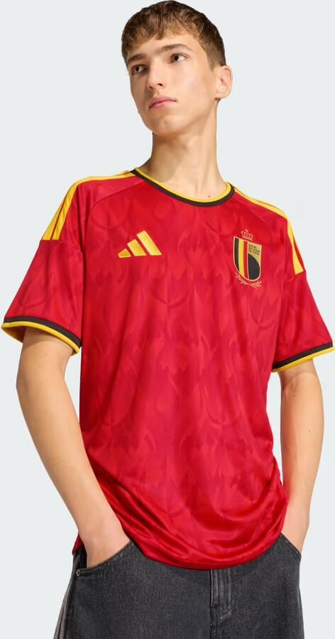 Adidas Belgium 2026 Home Shirt Rood- Heren Rood - Foto 4