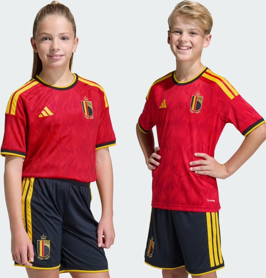 Adidas België 26 Thuisshirt Kids