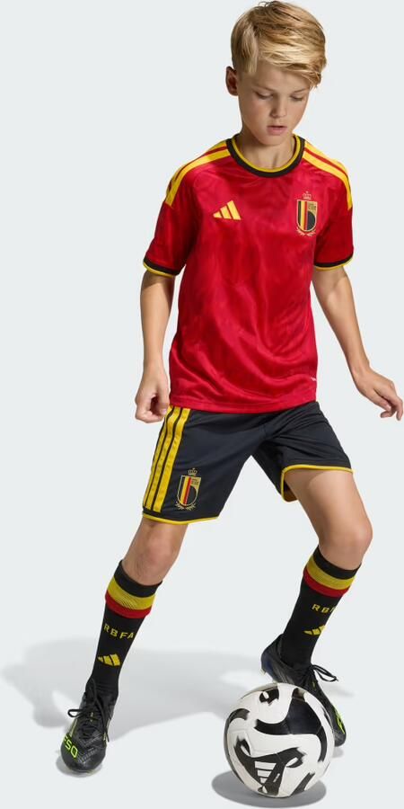 Adidas België 26 Thuisshirt Kids - Foto 4