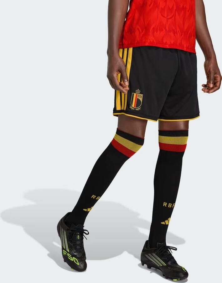 Adidas Belgium 2026 Home Shorts Zwart- Heren Zwart