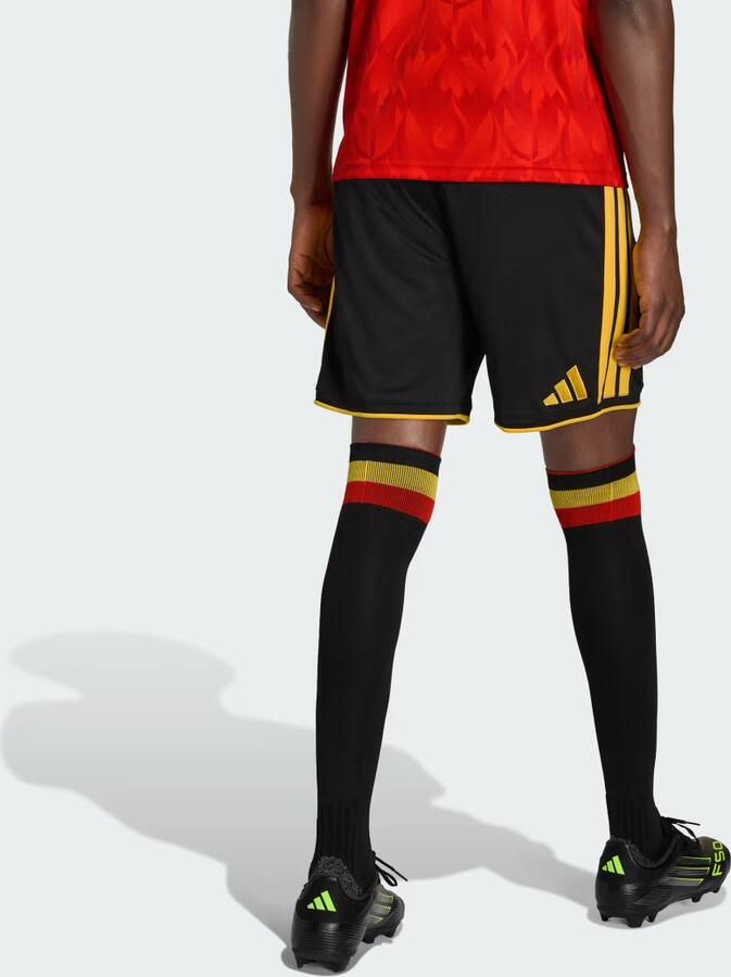 Adidas Belgium 2026 Home Shorts Zwart- Heren Zwart - Foto 4