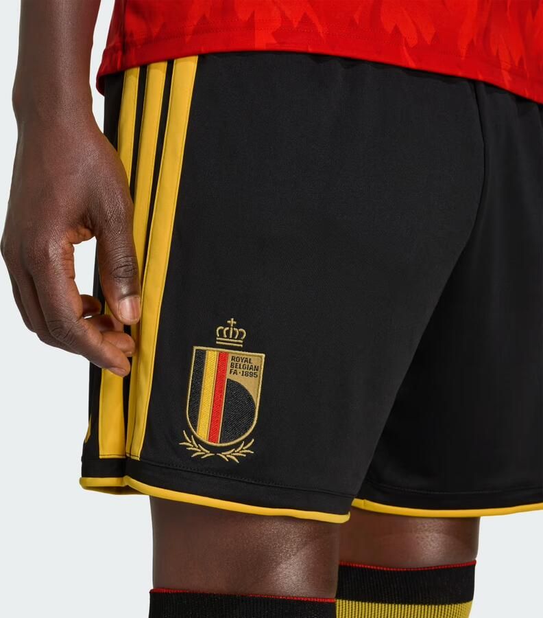 Adidas Belgium 2026 Home Shorts Zwart- Heren Zwart - Foto 2