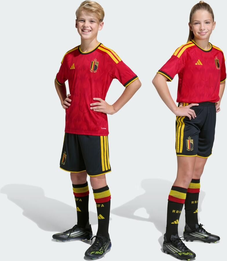 Adidas Belgium 2026 Home Shorts Junior Zwart