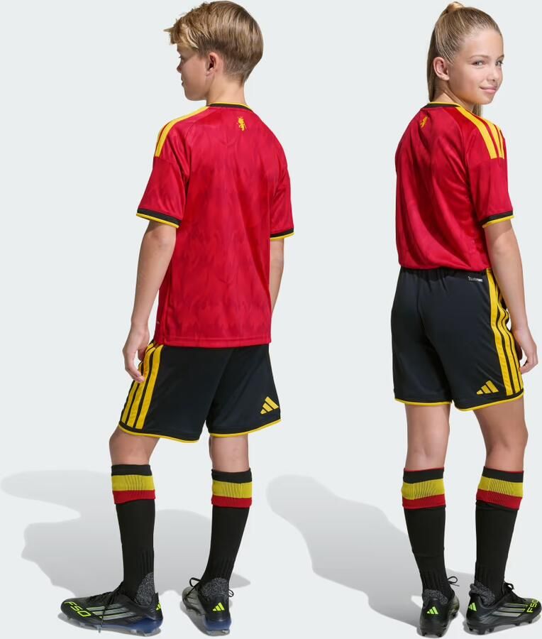 Adidas Belgium 2026 Home Shorts Junior Zwart - Foto 2