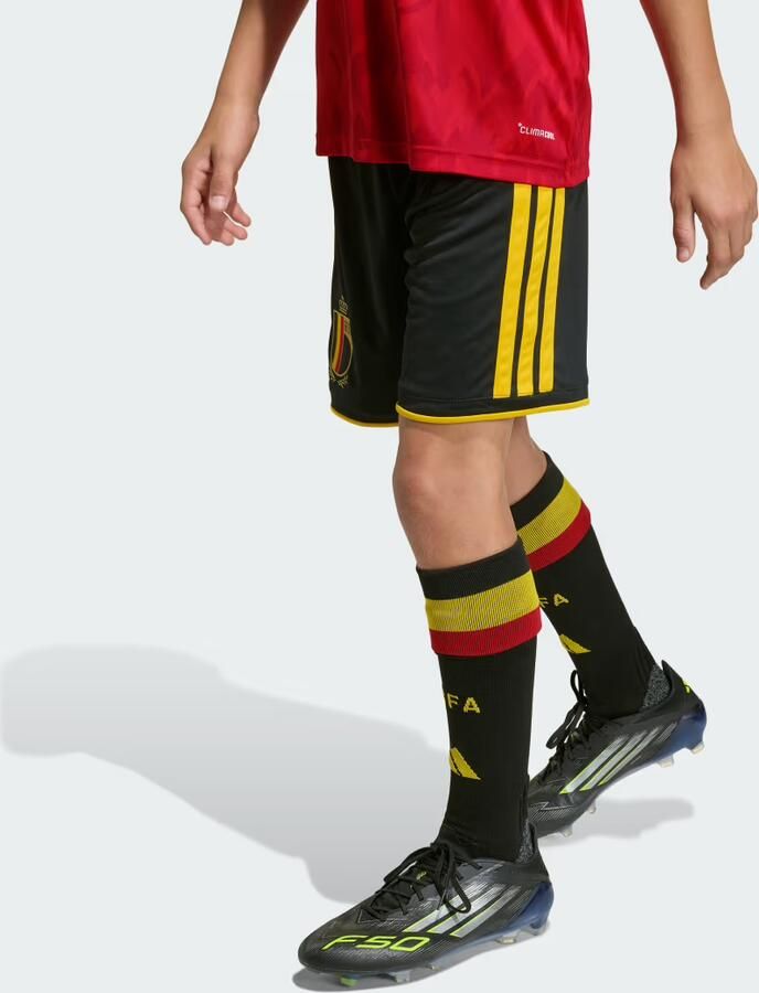Adidas Belgium 2026 Home Shorts Junior Zwart - Foto 4