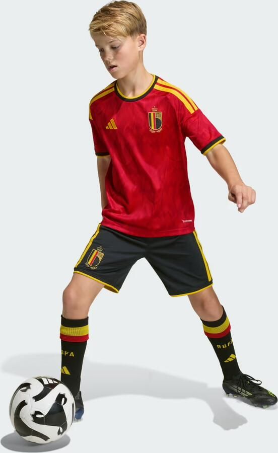 Adidas Belgium 2026 Home Shorts Junior Zwart - Foto 6