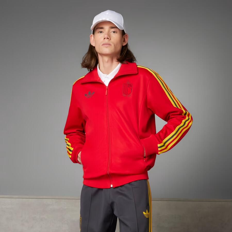 Adidas Originals Belgium Beckenbauer Track Top Rood- Rood