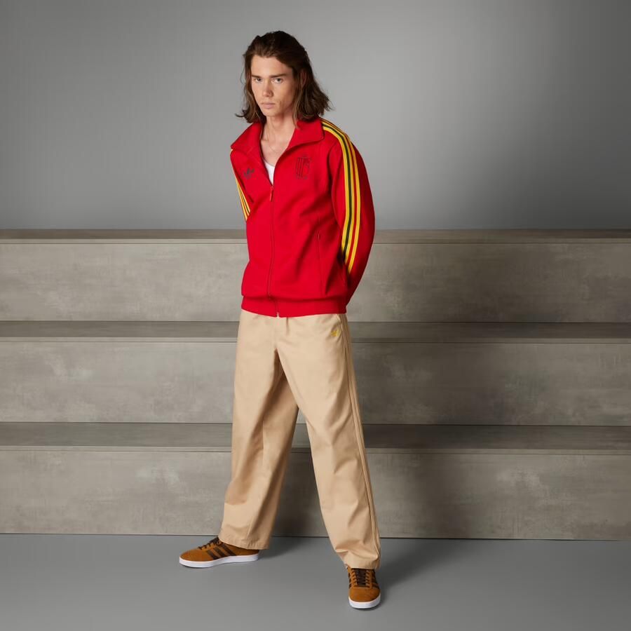 Adidas Originals Belgium Beckenbauer Track Top Rood- Rood - Foto 2