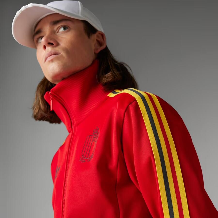 Adidas Originals Belgium Beckenbauer Track Top Rood- Rood - Foto 4