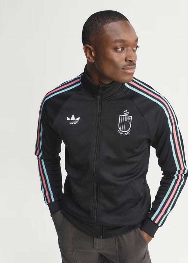 Adidas Originals regular fit trainingsjack België met katoen