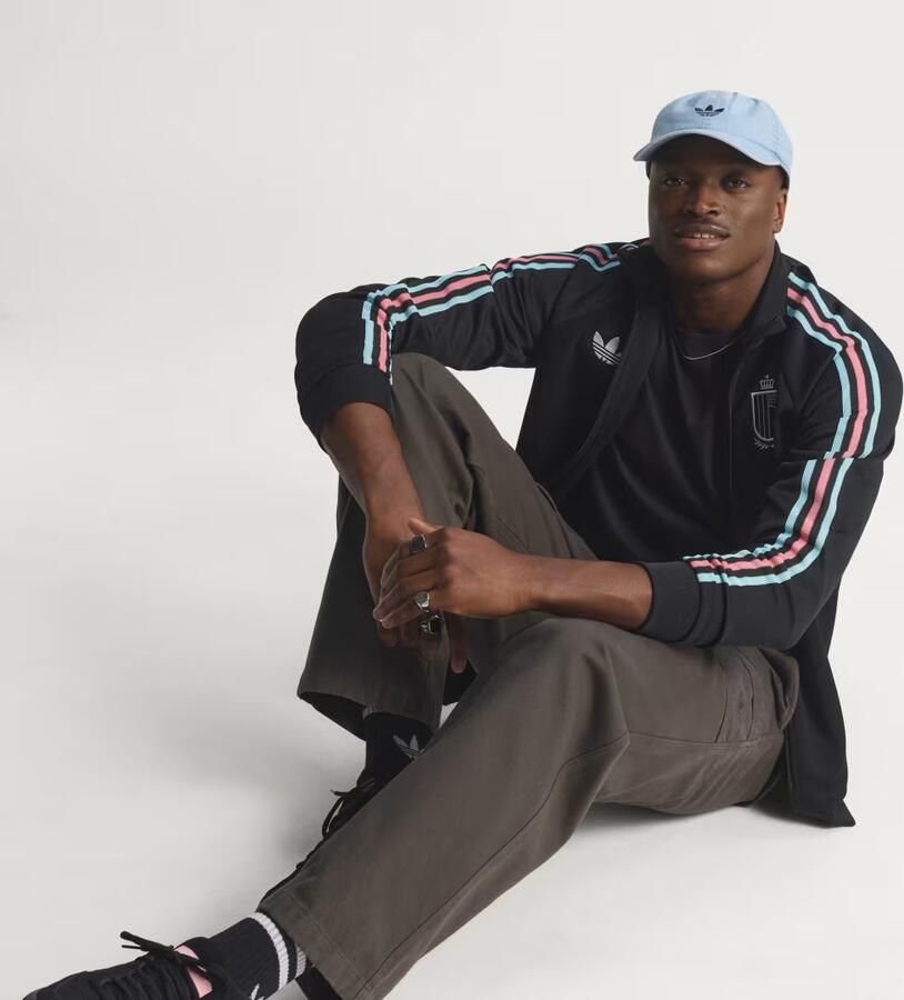 Adidas Originals regular fit trainingsjack België met katoen - Foto 5