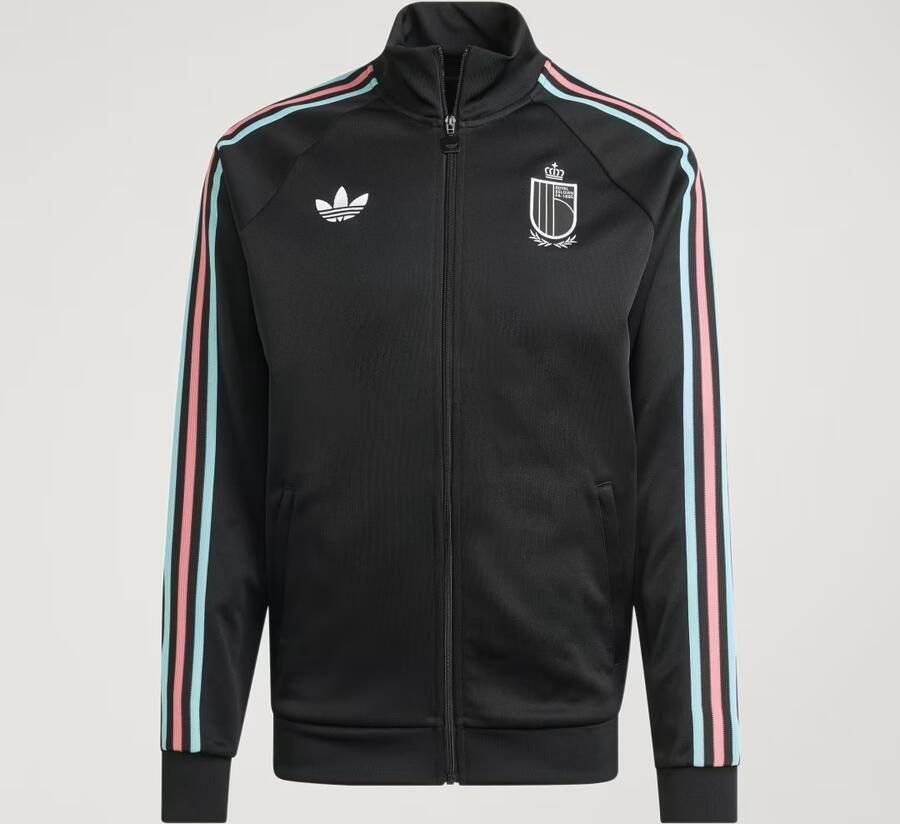 Adidas Originals regular fit trainingsjack België met katoen - Foto 4