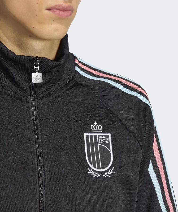 Adidas Originals regular fit trainingsjack België met katoen - Foto 2