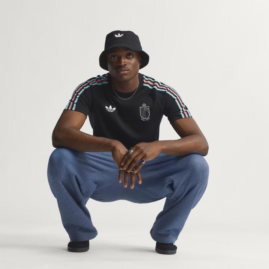 Adidas Originals regular fit T-shirt van katoenmix model 'RBFA OG' - Foto 4