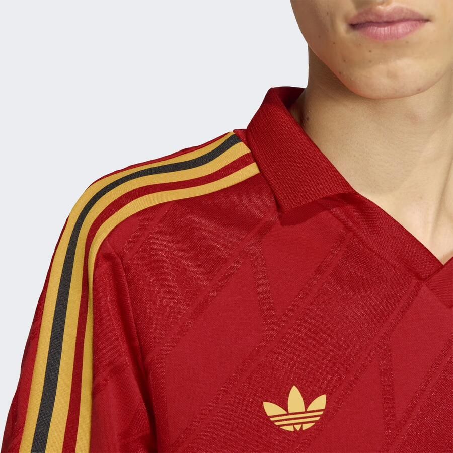 Adidas Originals Belgium '86 Retro Home Shirt Rood- Rood - Foto 2