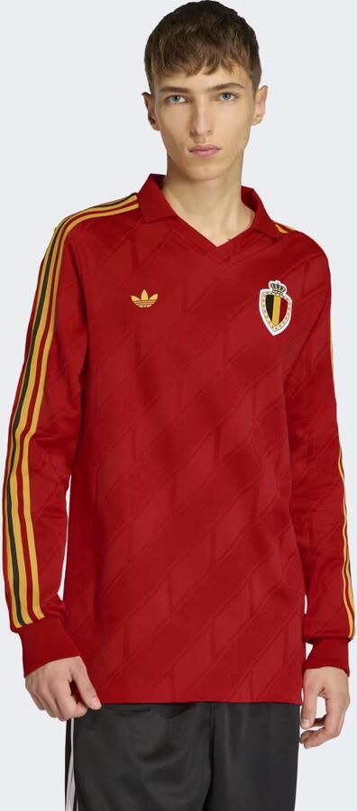 Adidas Originals Belgium '86 Retro Home Shirt Rood- Rood