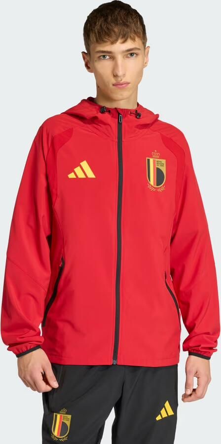 Adidas België Tiro Reiswindjack met Lange Ritssluiting - Foto 1
