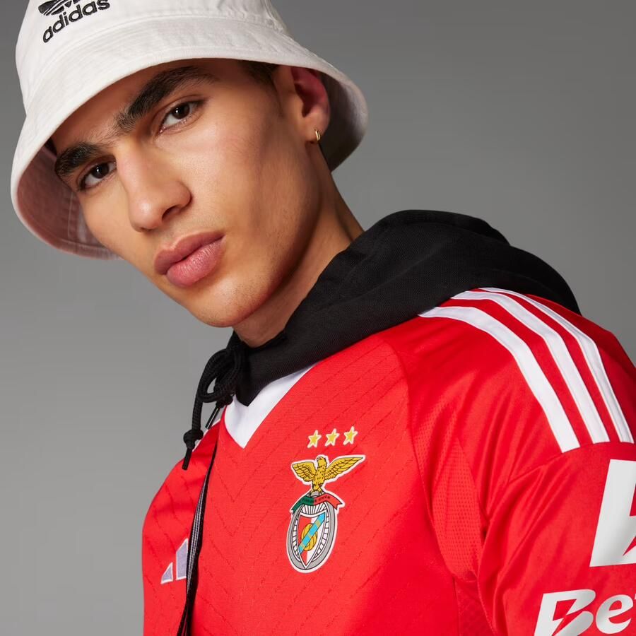 Adidas Benfica 24 25 Thuisshirt Rood- Heren Rood