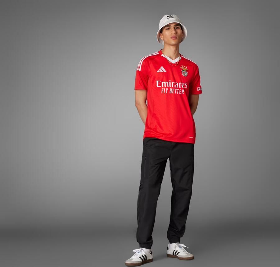 Adidas Benfica 24 25 Thuisshirt Rood- Heren Rood - Foto 5