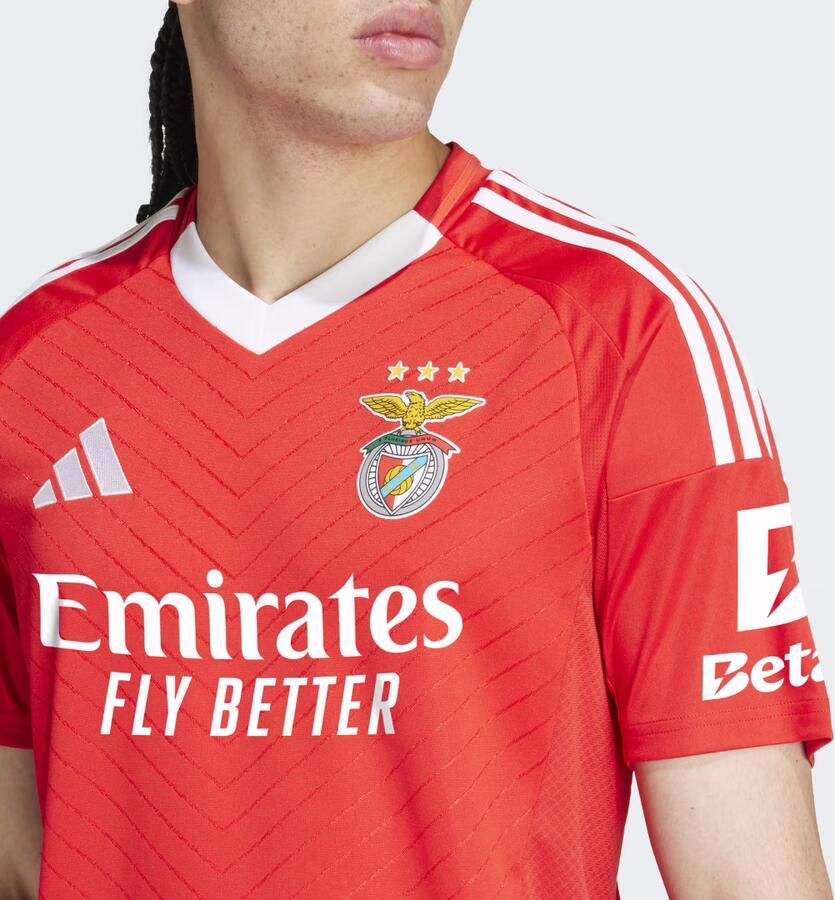 Adidas T-shirt Korte Mouw T-shirt Benfica 24 25 rouge - Foto 3