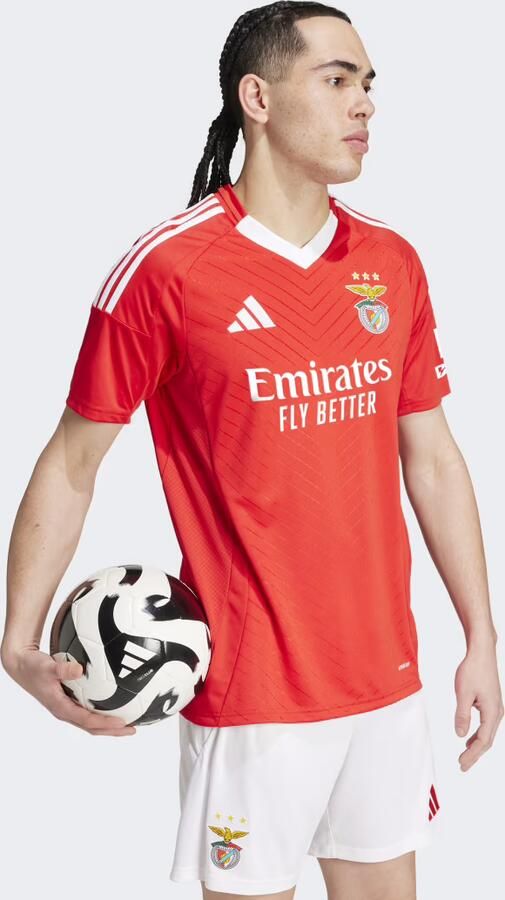 Adidas T-shirt Korte Mouw T-shirt Benfica 24 25 rouge - Foto 6