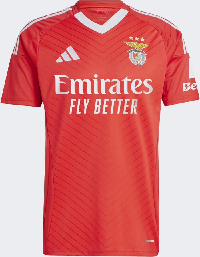 Adidas T-shirt Korte Mouw T-shirt Benfica 24 25 rouge - Foto 4